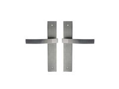 POIGNEE DE PORTE LOUNA 195MM SANS TROU ALUMINIUM