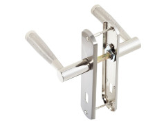 ENSEMBLE DE PORTE NINE 165MM TROU CLE ZINC