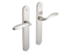 POIGNEE DE PORTE AGATHE 195MM SANS TROU ZINC