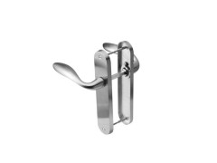 POIGNEE DE PORTE AGATHE 165MM SANS TROU ZAMAK