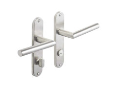 POIGNEE DE PORTE SARA 165MM CONDAMNATION/DECONDAMNATION INOX SATINE