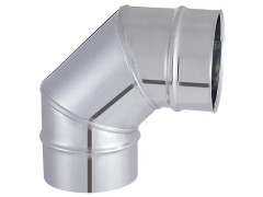COUDE SEGMENT RACCORDEMENT 90 DEGRE LISSE DIAMETTRE 139MM INOX