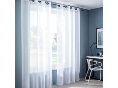 VOILAGE LINETTE 145X240 BLC