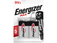 PILE 9V MAX ENERGIZER LOT2