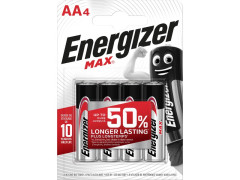 PILE LR6 MAX ENERGIZER LOT4