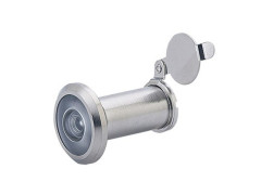 JUDAS OPTIQUE 200 DEGRE DIAMETRE 16MM LAITON CHROME