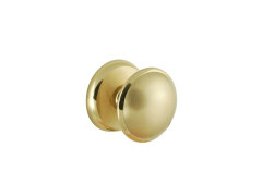 BOUTON TIRANT 70X62MM LAITON SATINE OR