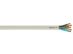 CABLE HO5VVF 5G1.5MM 10M BLANC