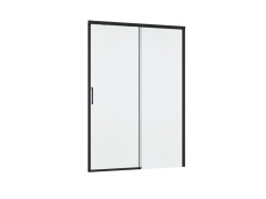 PORTE DOUCHE COULISSANTE 1M20 2 VANTAIL REMIX NOIR