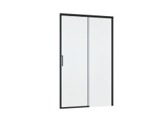 PORTE DOUCHE COULISSANTE REMIX 2 PANNEAUX L96.5-100.5CM H195CM VT/NR
