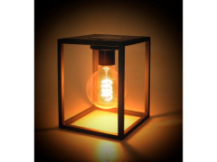 LAMPE SOLAIRE LULLA 21CM NOIR