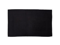 TAPIS SDB TERRY 50X80 CM UNI NOIR BLACK0 SENSEA