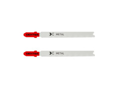 LAME SCIE SAUTEUSE METAL 1-3MM COUPE DROITE LOT 2