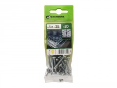 VIS TOLE TETE FRAISEE PHILIPS AUTOFORANTE 4.2X25MM SACHET 20