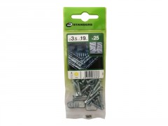 VIS TOLE TETE FRAISEE PHILIPS AUTOFORANTE 3.5X19MM ACIER ZING SACHET25