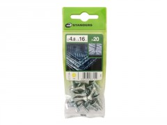 VIS TOLE TETE FRAISEE PHILIPS AUTOFORANTE 4.8X16MM ACIER ZING SACHET20