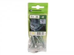 VIS TOLE TETE FRAISEE PHILIPS AUTOFORANTE 5.5X35MM ACIER ZING SACHET 8