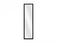 MIROIR DE PORTE A SUSPENDRE 30X120CM NOIR INSPIRE