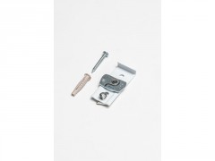 SUPPORT PLAFOND POUR RAIL EXTENSIBLE BLANC