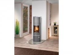 POELE BOIS FARO W+ 7KW ANTHRACITE OLLAIRE