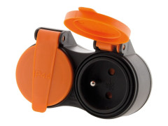 RALLONGE CHANTIER 5M 2 PRISE 16A H07RN-F 3G1,5MM