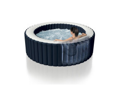 SPA GONFLABLE 4 PERSONNE PURESPA ROND BULLE LED