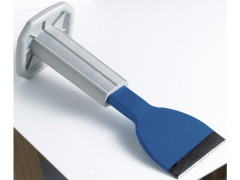 CISEAU A BRIQUE EN ACIER + PARE COUP 230 X 70MM REVEX