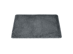 TAPIS SDB ICONE 50X80 CM UNI GRIS INK2 AZAO
