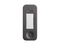BOUTON SONNETTE SANS FIL SANS PILE D14 GRIS ARGENT