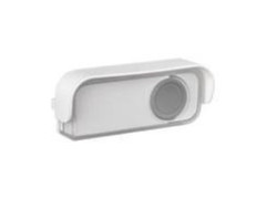 BOUTON SONNETTE SANS FIL PILE D19 BLANC