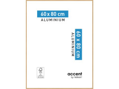 CADRE ACCENT ALUMINIUM CHENE 60X80 NIELSEN