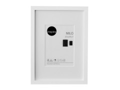 CADRE MILO BOIS 21X29,7 A4 BLANC INSPIRE
