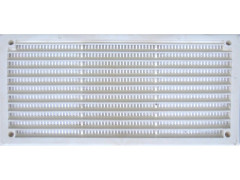 GRILLE AERATION VISSER 86X165MM ABS BLANC