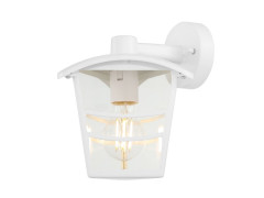 APPLIQUE EXTERIEUR DESCENDANT PALAMA E27 60W BLANC