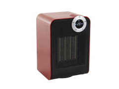 RADIATEUR SALLE DE BAIN CERAMIQUE MOBILE 1800W ROUGE