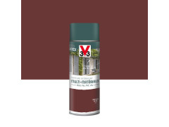 PEINTURE AEROSOL MULTIMATERIAUX SATIN 400ML ROUGE BASQUE
