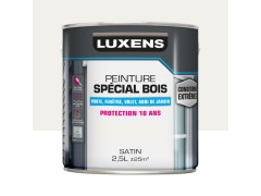 PEINTURE BOIS EXTERIEUR/INTERIEUR EXTREME SATIN 2L5 BLANC