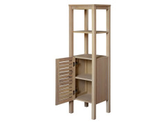 COLONNE TALIX PLAQUAGE BOIS COLORIS CHENE NATUREL LARG40XPROF35XH145CM