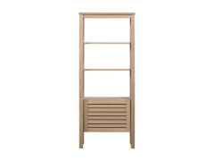 COLONNE TALIX PLAQUAGE BOIS COLORIS CHENE NATUREL LARG60XPROF35XH145CM