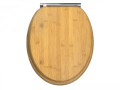 ABATTANT WC BAMBOU FREIN CHUTE DECLIPSABLE