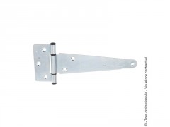 PENTURE ANGLAIS 200MM ACIER ZINGUE BLANC