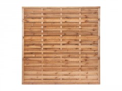 PANNEAU BOIS LUNA OCCULTANT 180X180CM 35MM MARRON