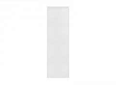 PORTE DE PLACARD COULISSANTE SNOW BLANC 250X66,2CM