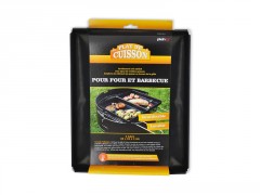 PLAT CUISSON BARBECUE GRAND MODELE NOIR