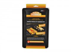PLAT CUISSON BARBECUE PETIT MODELE NOIR