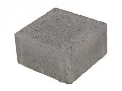 PAVE BETON KORRUS GRIS L.12.5 CM X L.12.5 CM X EP.45 MM