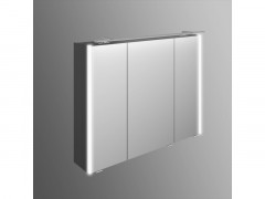 ARMOIRE TOILETTE 93 CM IMAGE3 GRIS METAL