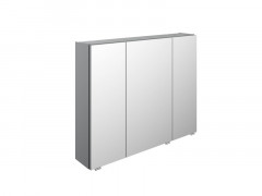 ARMOIRE TOILETTE 90CM IMAGE3 GRIS METAL