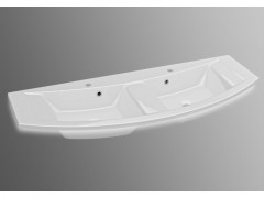 VASQUE RESINE DOUBLE 130CM IMAGE3 LED