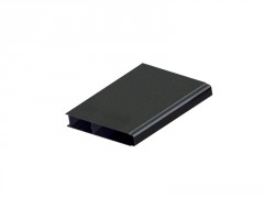 LAME ALUMINIUM KLOSUP 145X15CM PLEIN NOIR SABLE